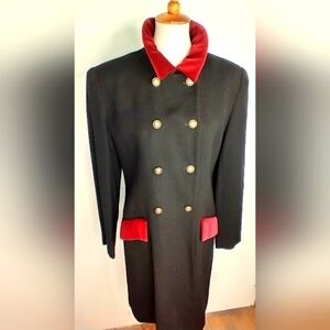 VINTAGE JONES NEW YORK DOUBLE BREASTED COAT